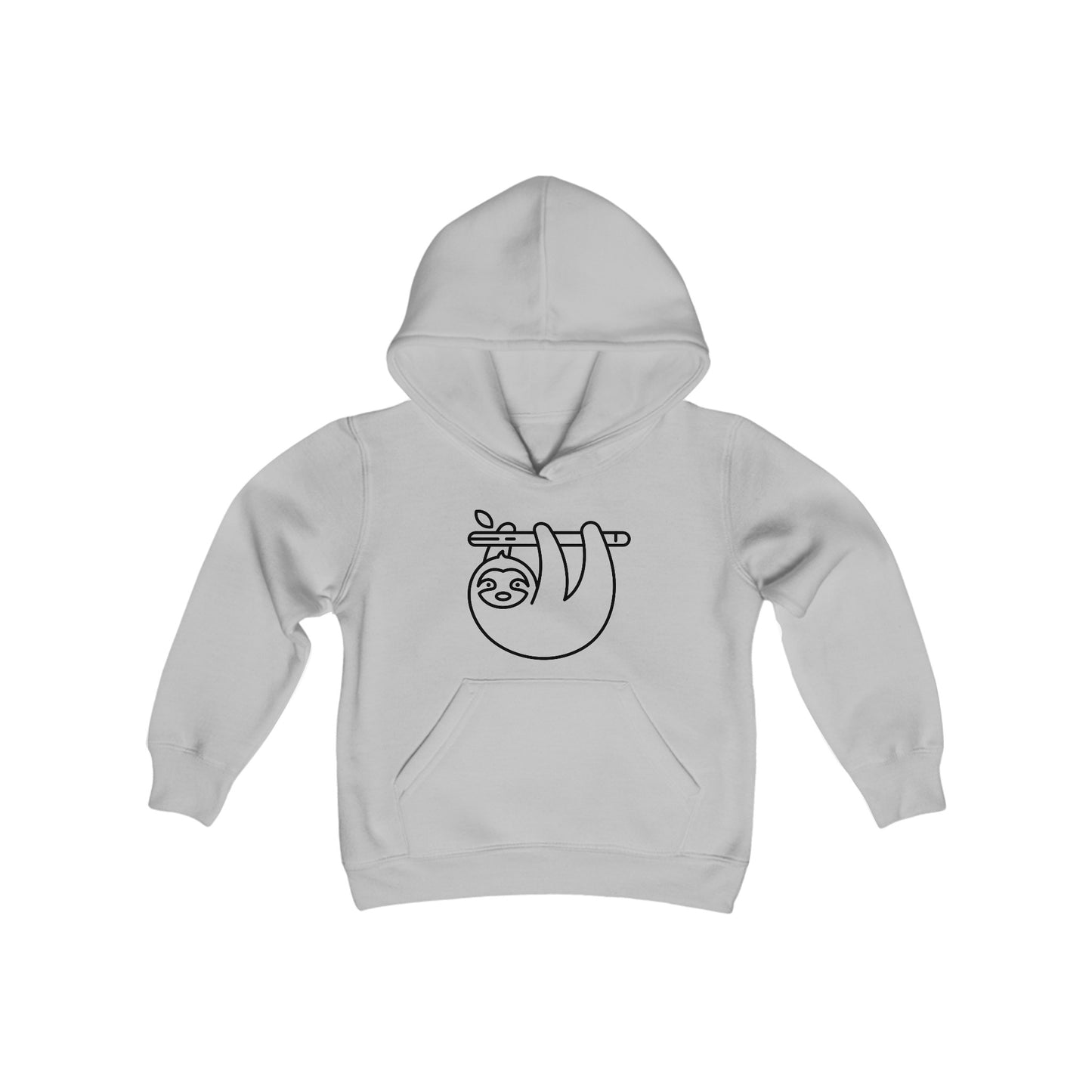Sloth Print Kids Hoodie