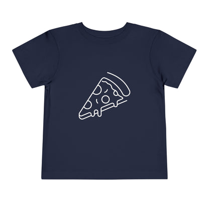 Cheesy Pizza Print Toddlers T-Shirt