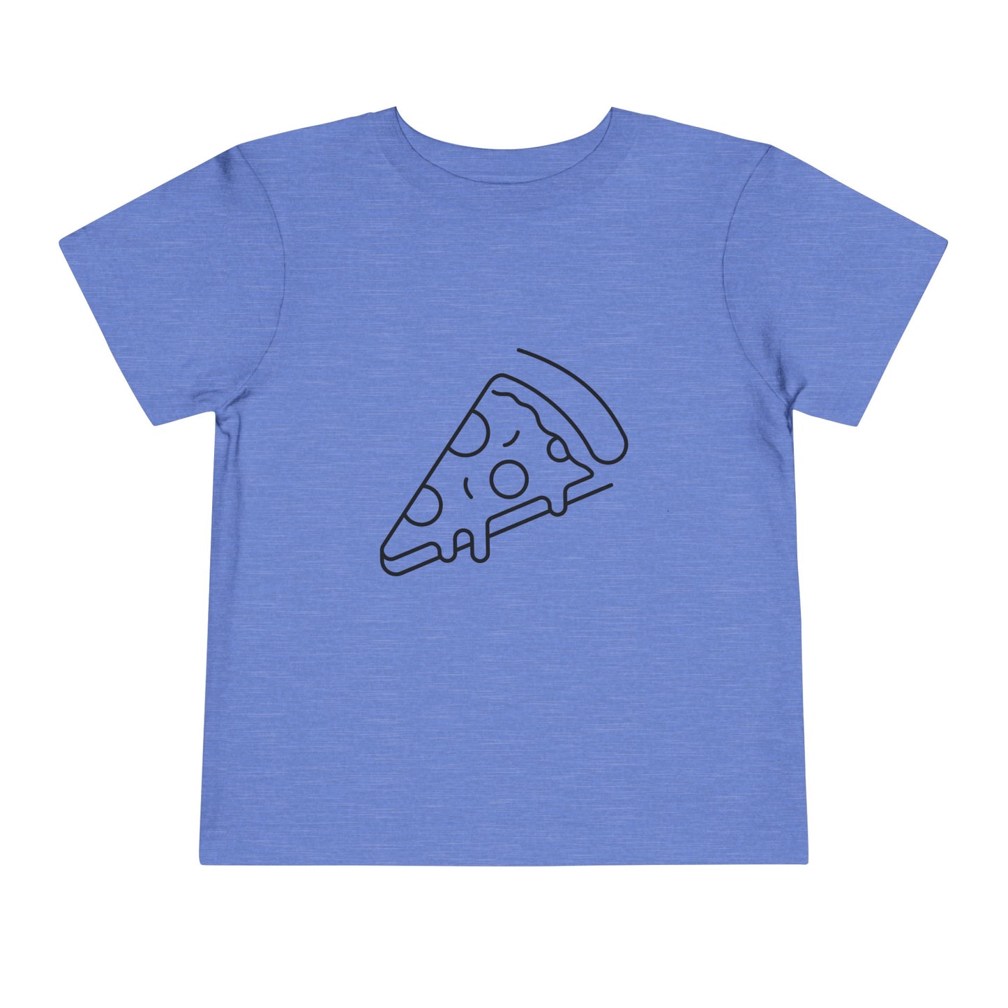 Cheesy Pizza Print Toddlers T-Shirt