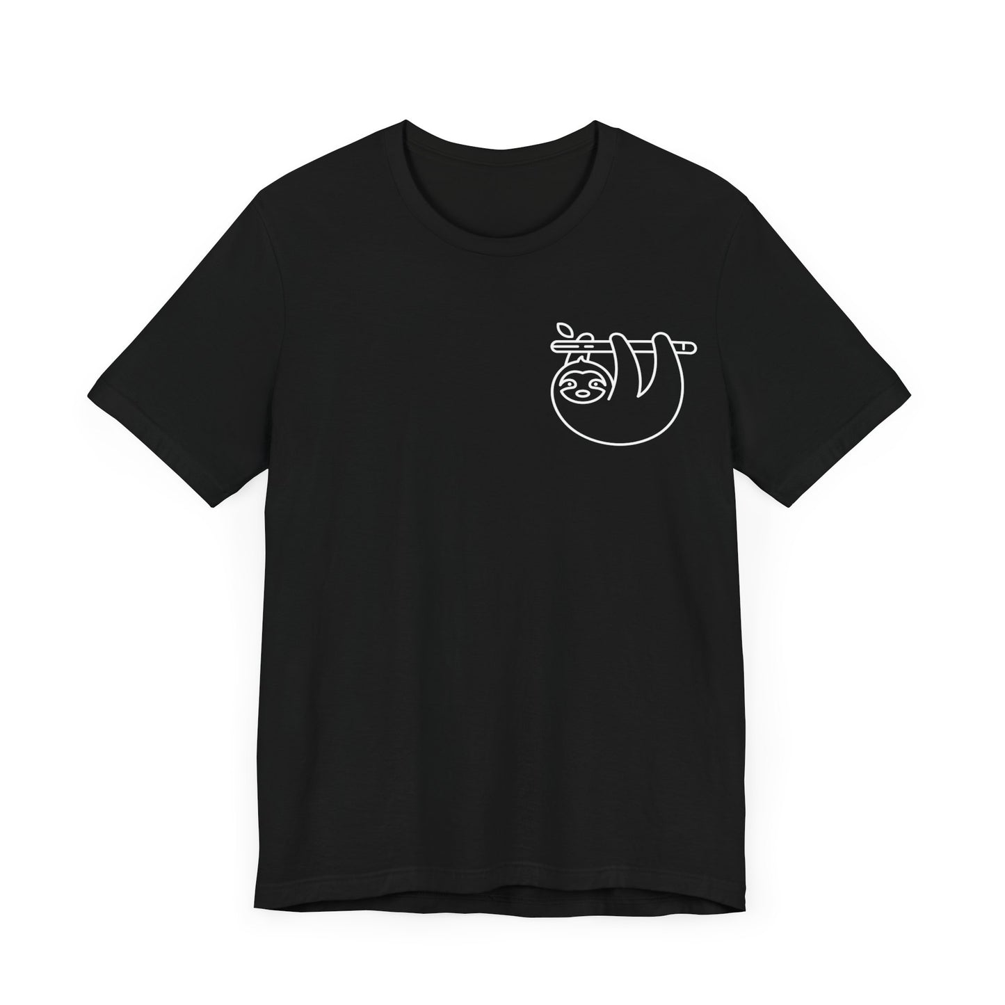 Sloth Print Men & Women T-Shirt