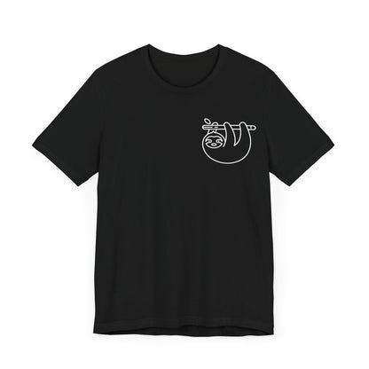 Sloth Print Men & Women T-Shirt
