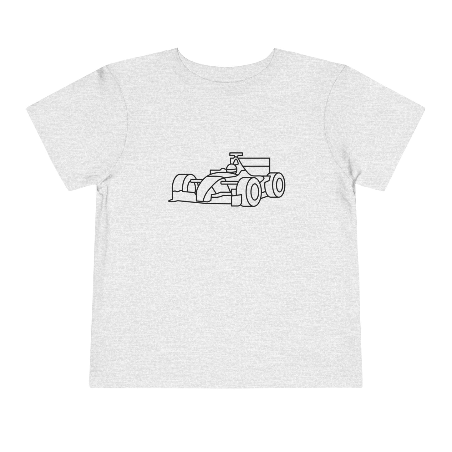 Zooming Race Car Print Kids T-Shirt