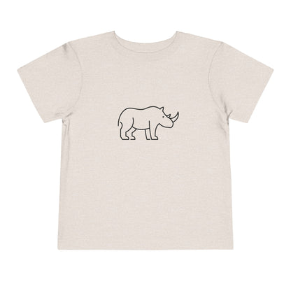 Rhino Print Toddlers T-Shirt
