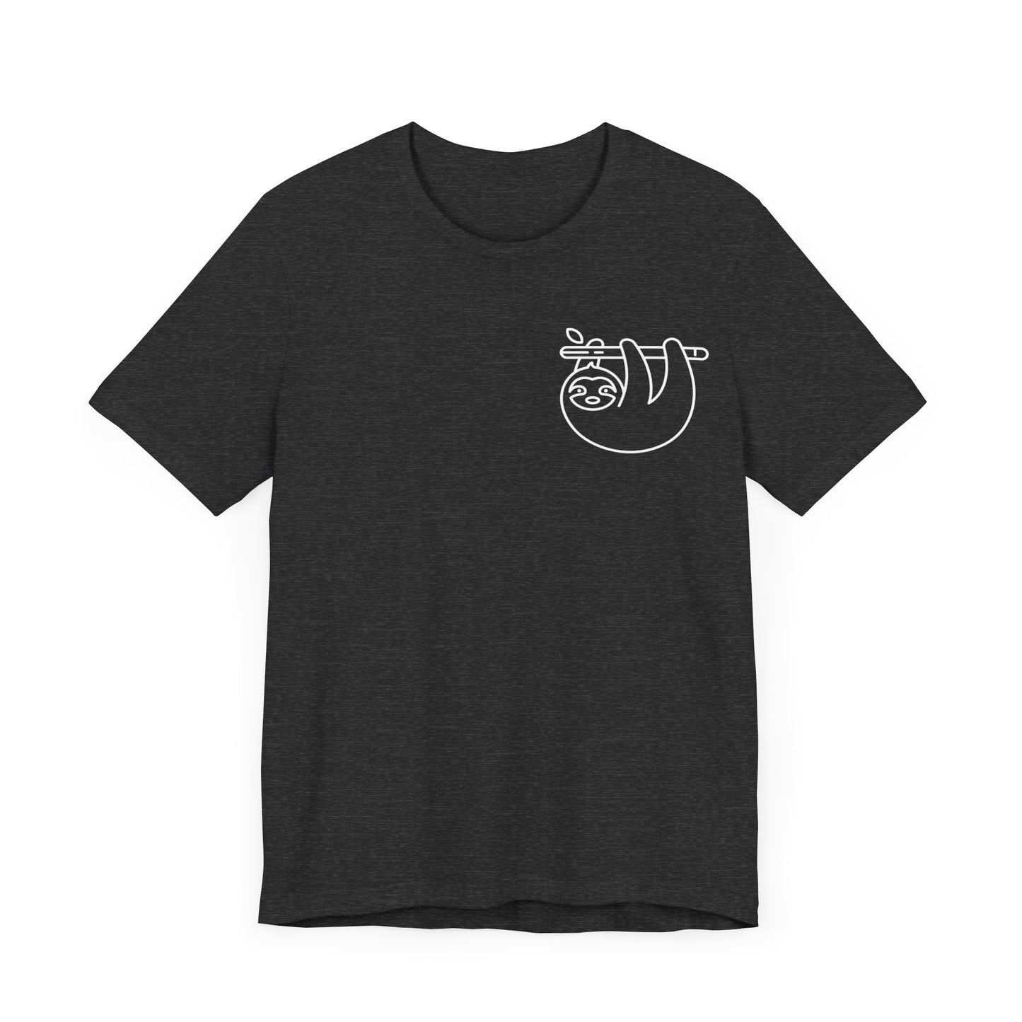 Sloth Print Men & Women T-Shirt