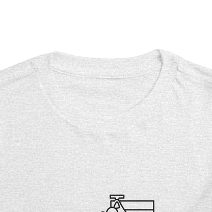 Zooming Race Car Print Kids T-Shirt
