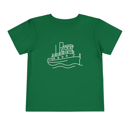 Tug Boat Print Kids T-Shirt