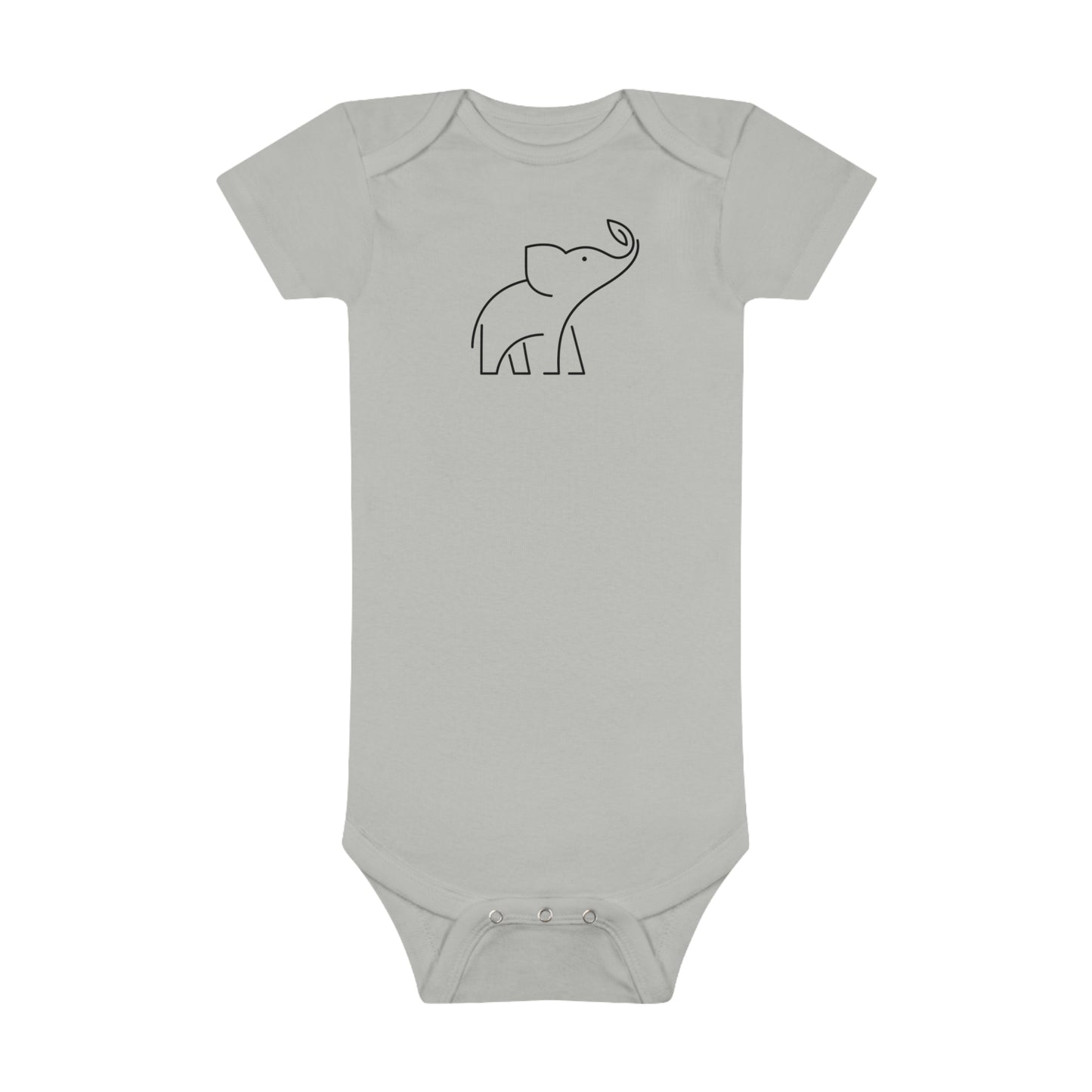 Elephant Print Baby Onesies