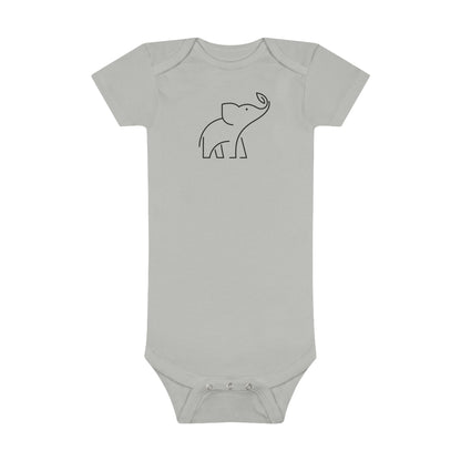 Elephant Print Baby Onesies