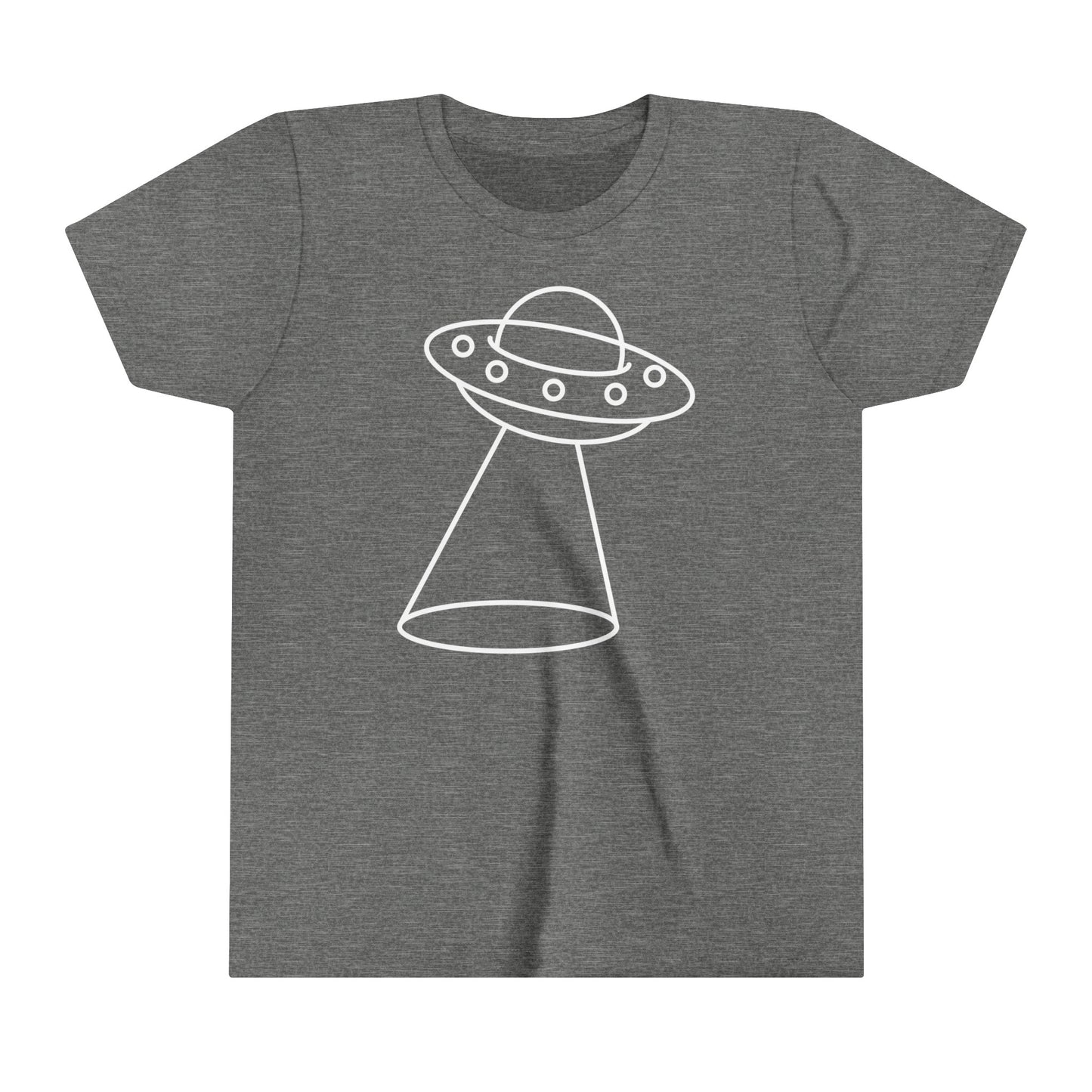 UFO with a Beam of Light Youth T-Shirt