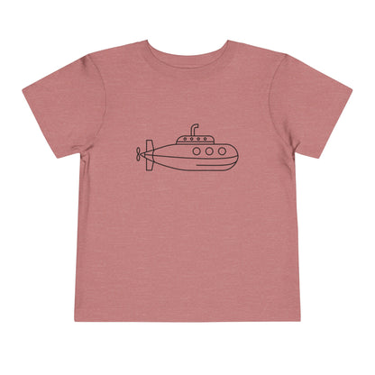 Happy Submarine Print Kids T-Shirt