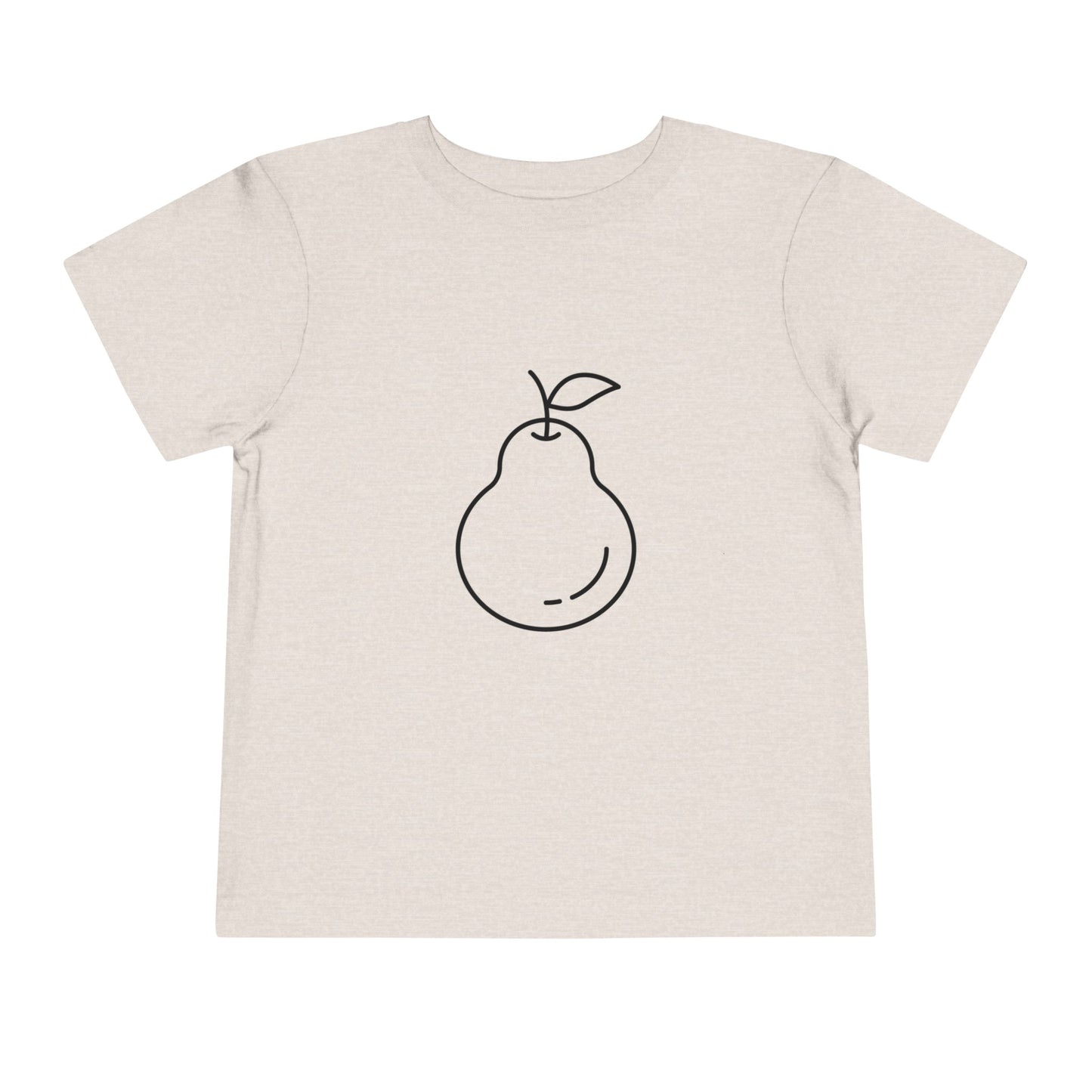 Pear Print Toddlers T-Shirt