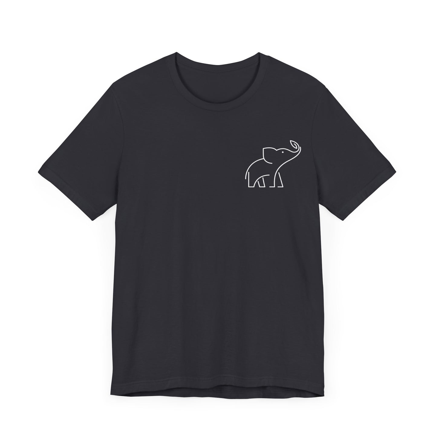 Elephant Print Men & Women T-Shirt