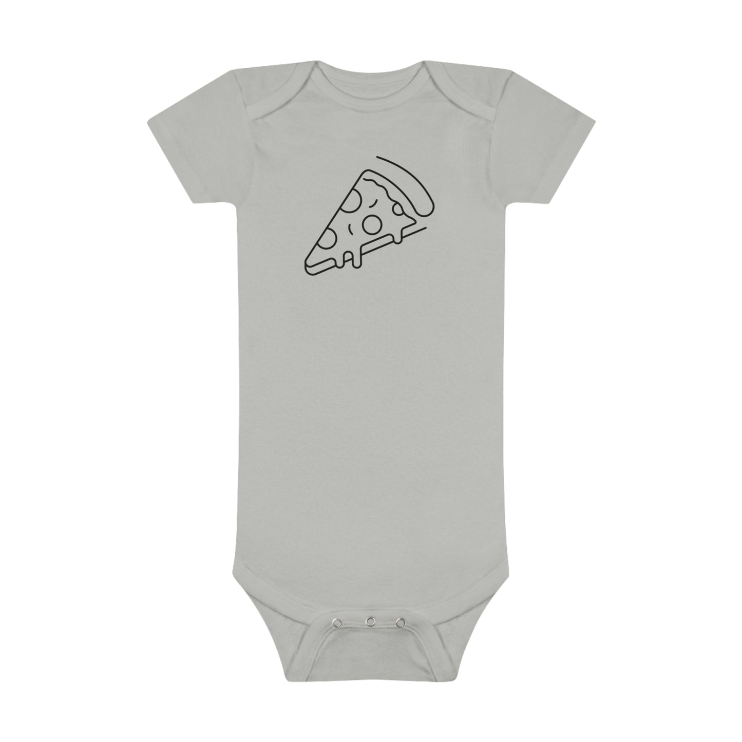 Cheesy Pizza Print Baby Onesies