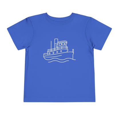 Tug Boat Print Kids T-Shirt