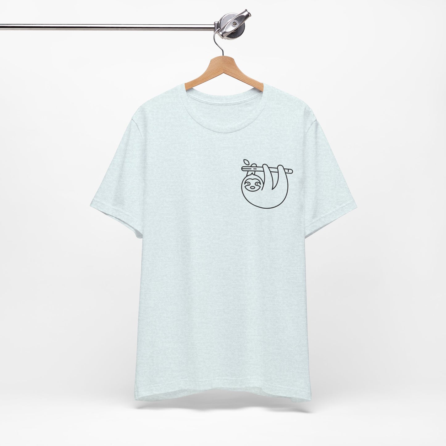Sloth Print Men & Women T-Shirt