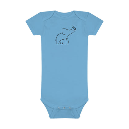 Elephant Print Baby Onesies