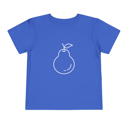 Pear Print Toddlers T-Shirt
