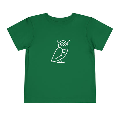 Owl Print Toddlers T-Shirt