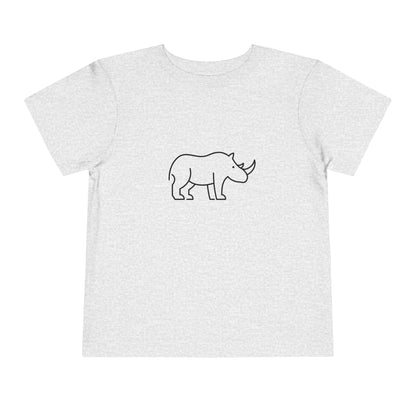 Rhino Print Toddlers T-Shirt