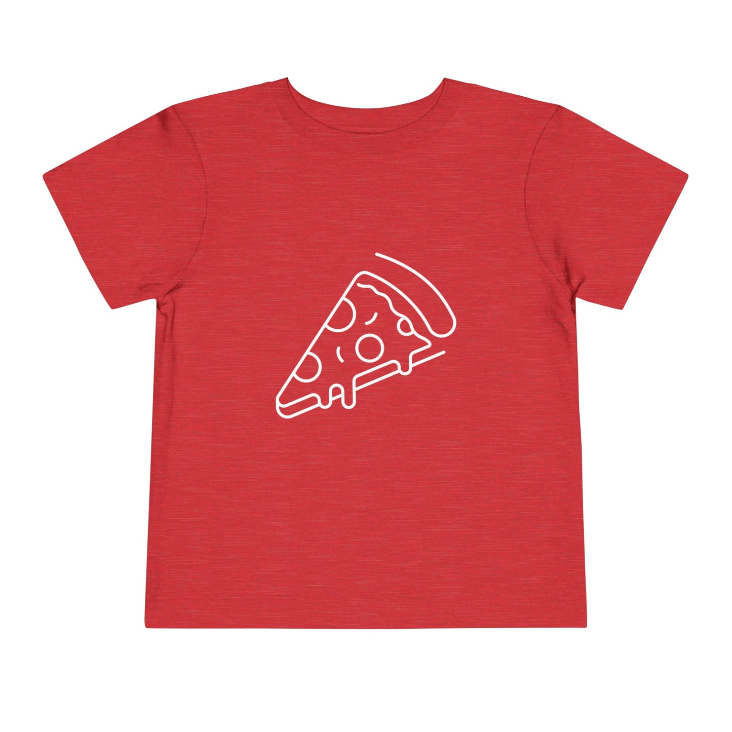 Cheesy Pizza Print Toddlers T-Shirt