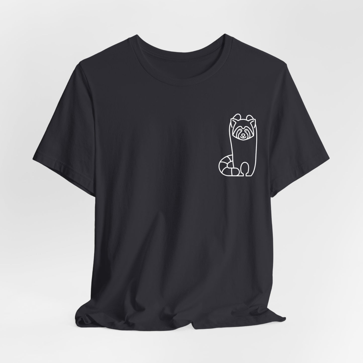 Standing Red Panda Print Men & Women T-Shirt