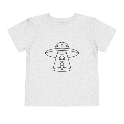 Alien UFO Print Kids T-Shirt