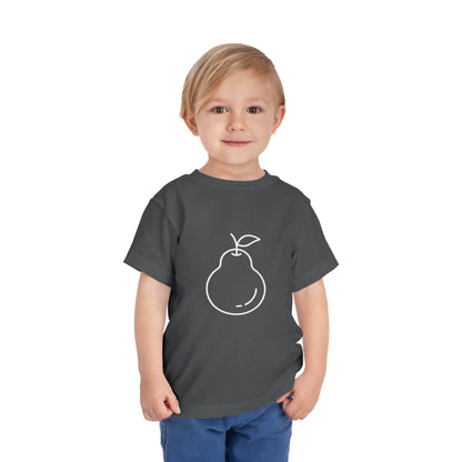 Pear Print Toddlers T-Shirt