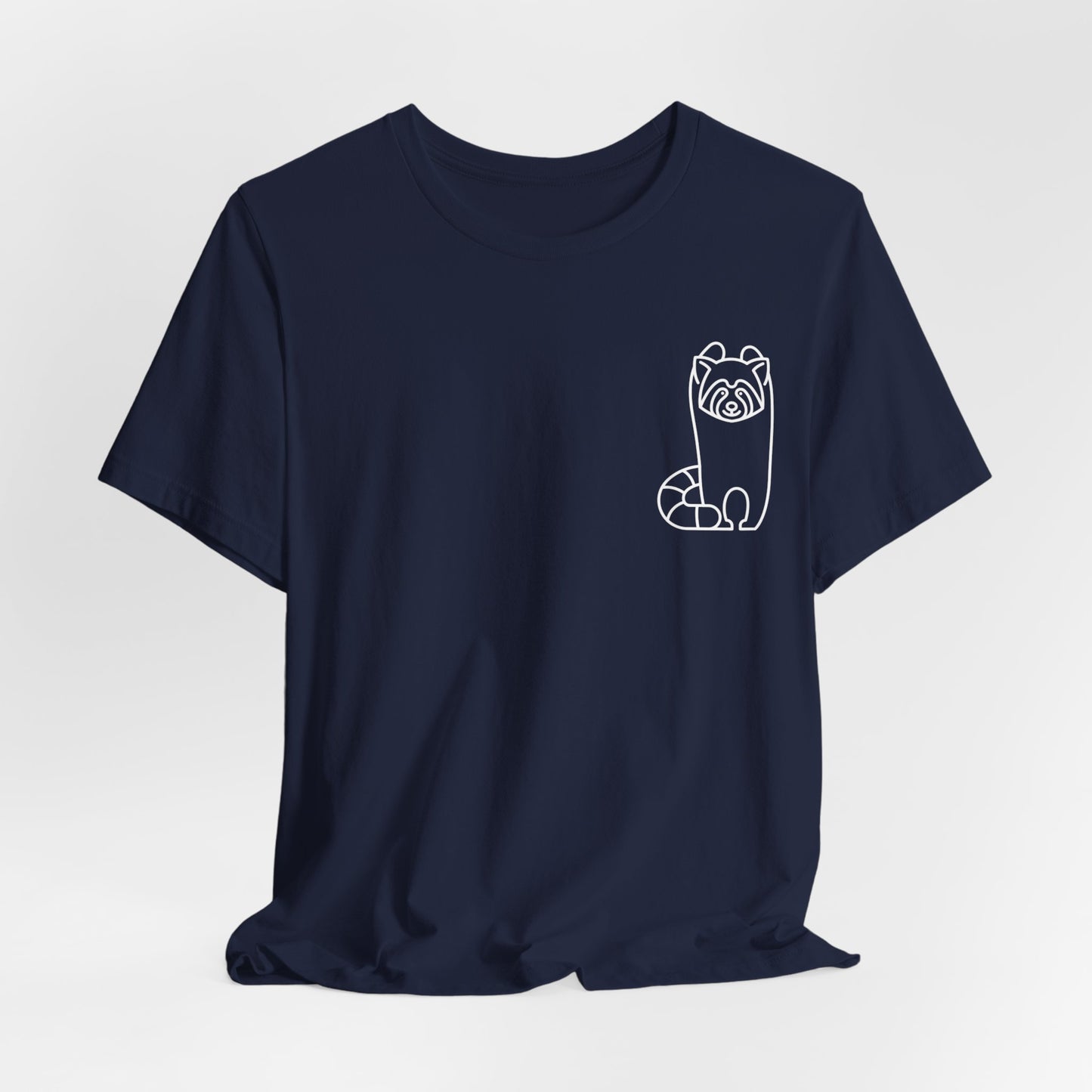 Standing Red Panda Print Men & Women T-Shirt