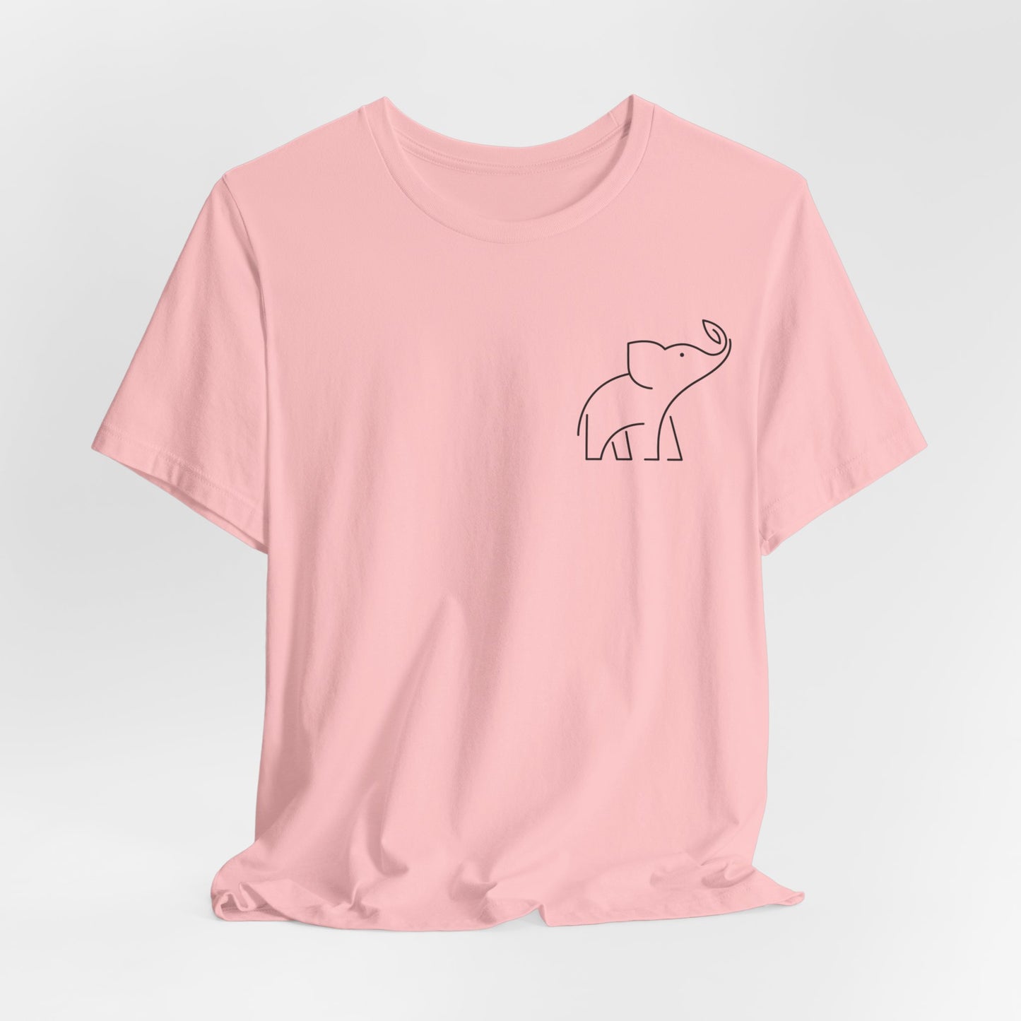 Elephant Print Men & Women T-Shirt
