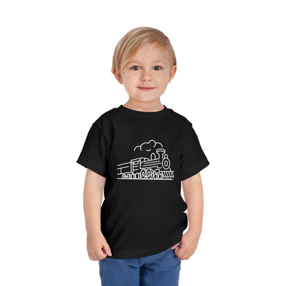 Choo-Choo Train Print Toddlers T-Shirt