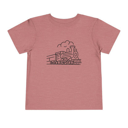 Choo-Choo Train Print Toddlers T-Shirt