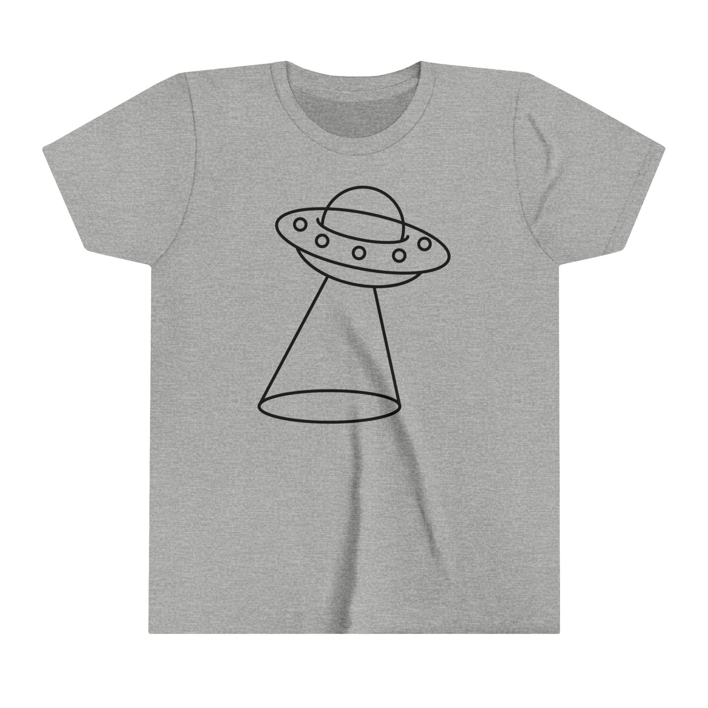 UFO with a Beam of Light Youth T-Shirt