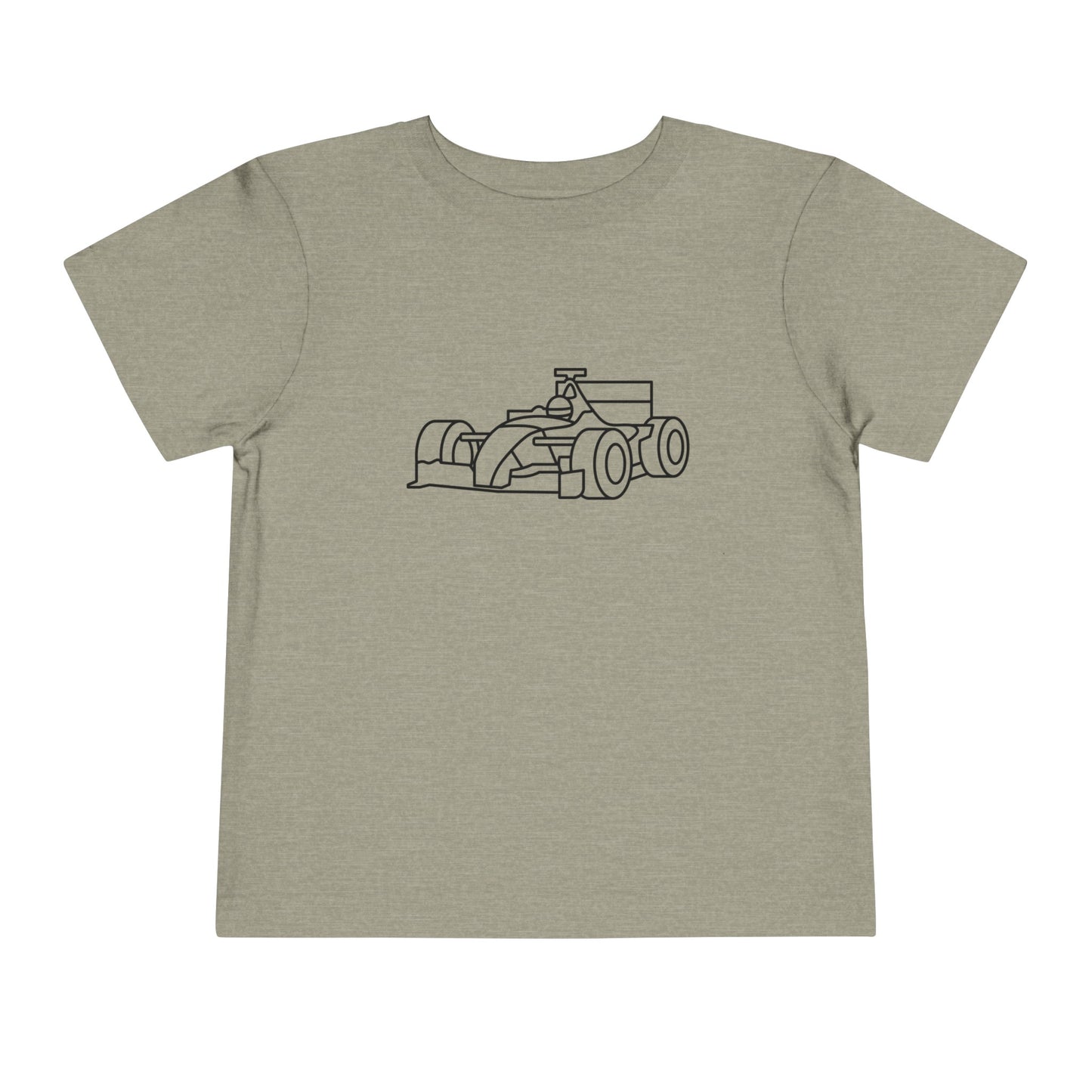 Zooming Race Car Print Kids T-Shirt