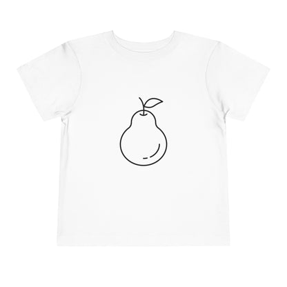 Pear Print Toddlers T-Shirt
