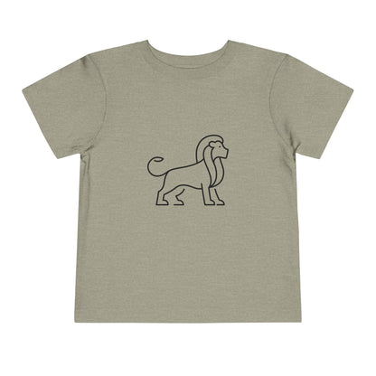 Lion Print Toddlers T-Shirt