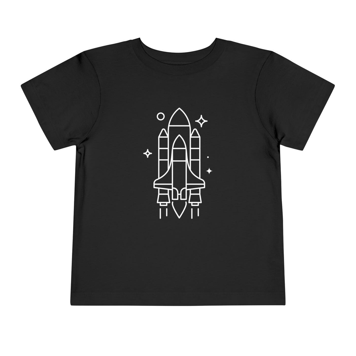 Rocket Ship Print Kids T-Shirt