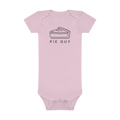 Pie Guy Print Baby Onesies