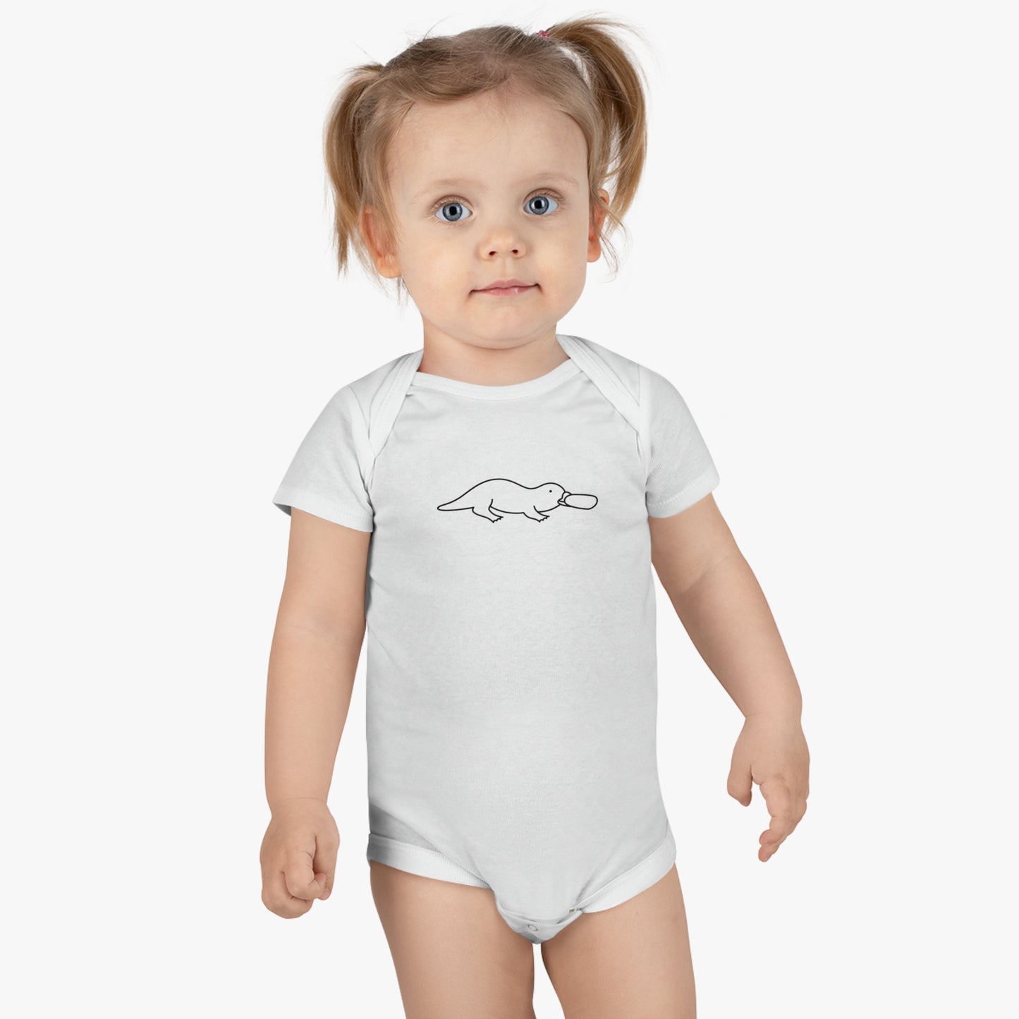 Platypus Print Baby Onesies
