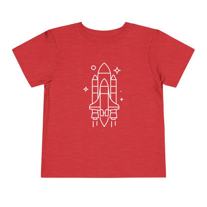 Rocket Ship Print Kids T-Shirt