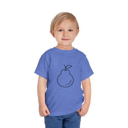 Pear Print Toddlers T-Shirt