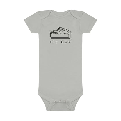 Pie Guy Print Baby Onesies