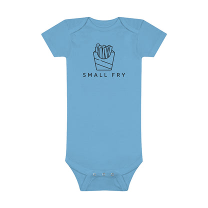 Small Fry Print Baby Onesies