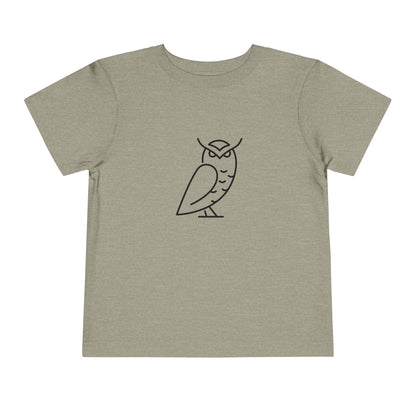 Owl Print Toddlers T-Shirt