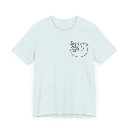 Sloth Print Men & Women T-Shirt