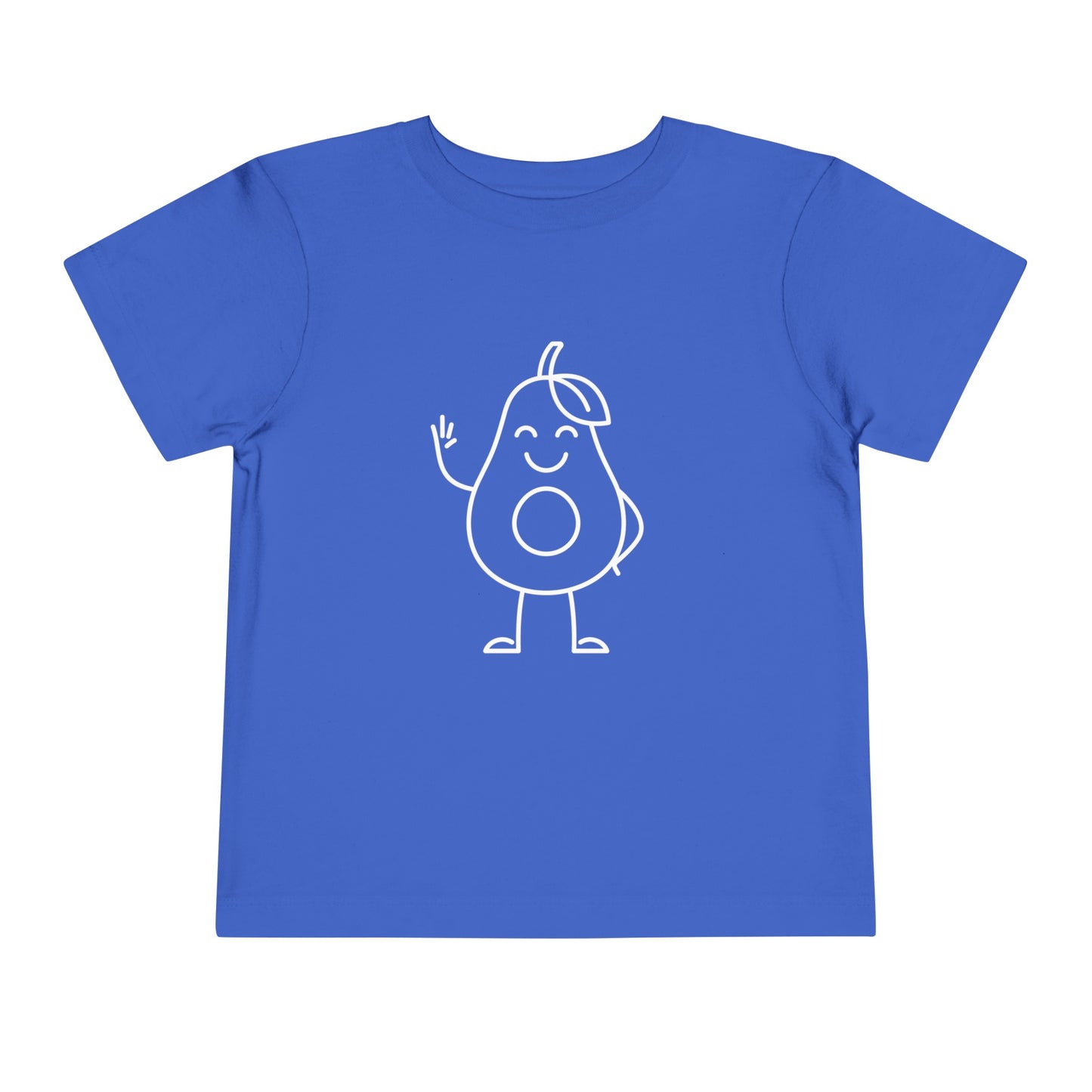 Happy Avocado Print Toddlers T-Shirt