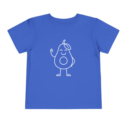 Happy Avocado Print Toddlers T-Shirt