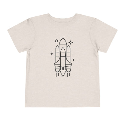 Rocket Ship Print Kids T-Shirt