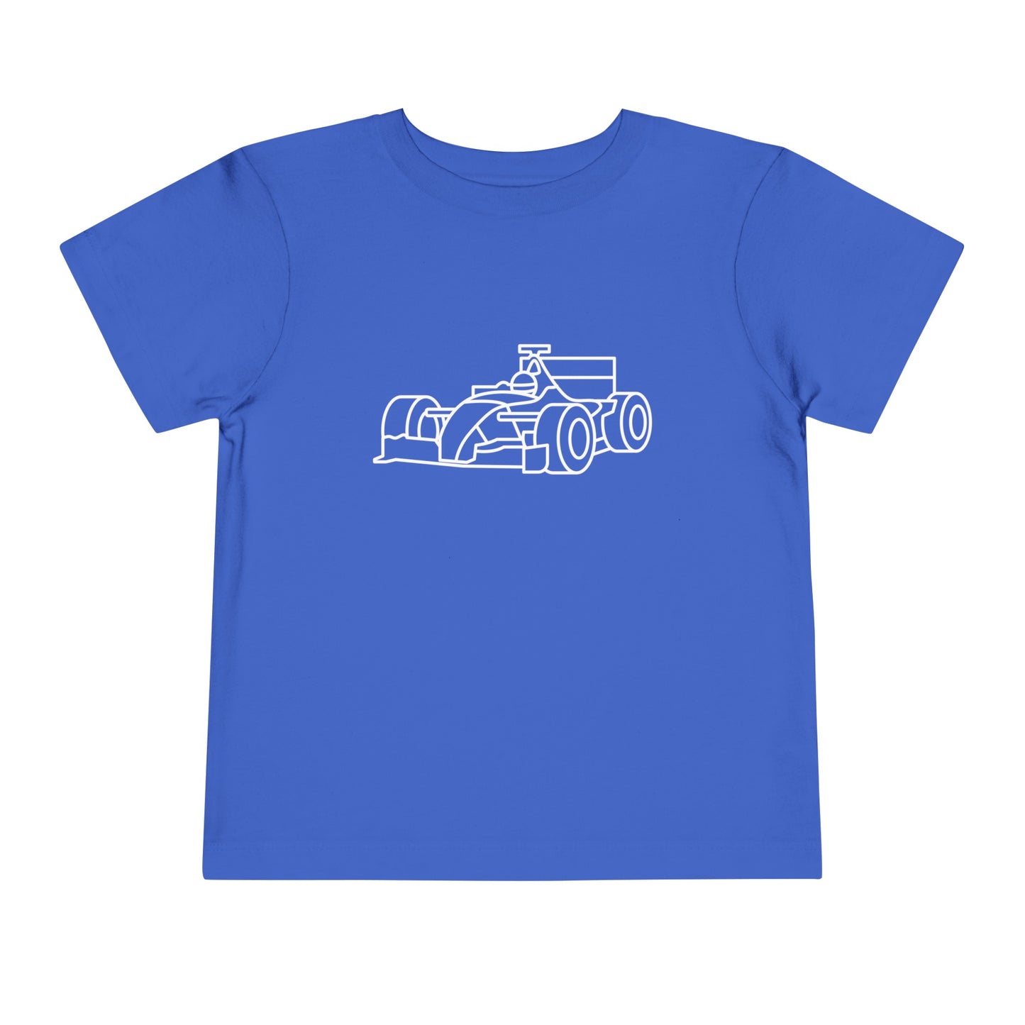 Zooming Race Car Print Kids T-Shirt