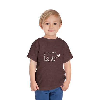 Rhino Print Toddlers T-Shirt