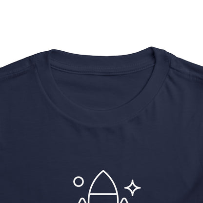 Rocket Ship Print Kids T-Shirt